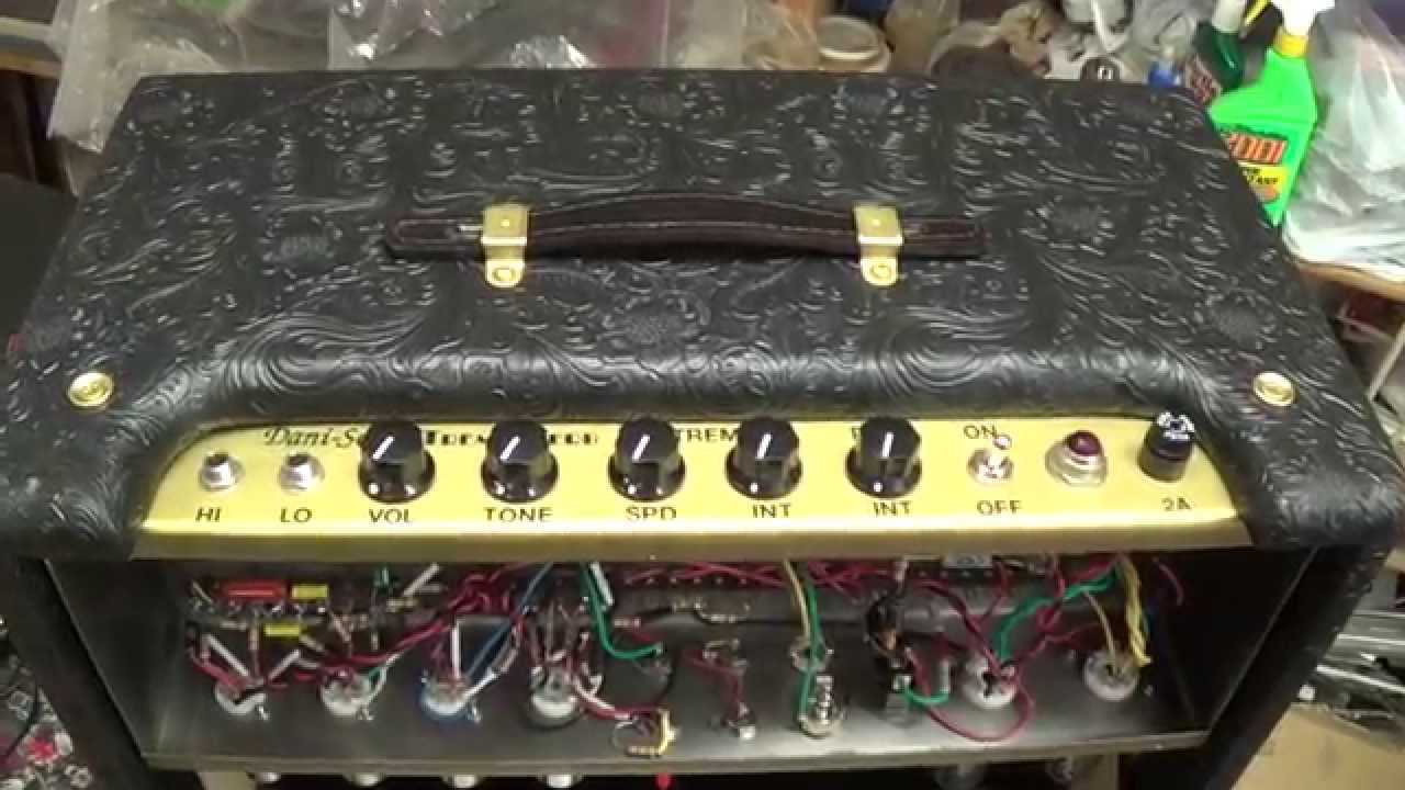 How to ScratchBuild a Vintage Amp, Part 8 Completed and Tested YouTube