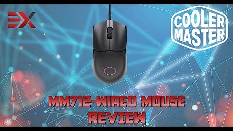 MasterPlus Software Cooler Master MM712 V3 Wired Mouse