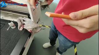 Laser copper busbar insulation peeling machine - Yuanhan