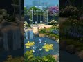 Идея для заднего дворика The Sims 4/Garden The Sims 4