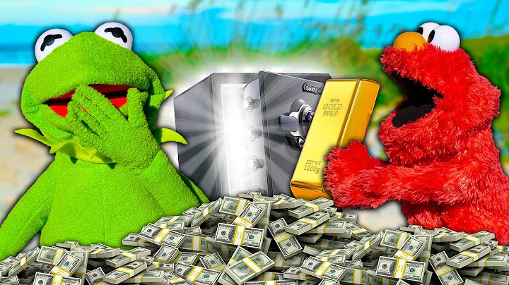 Kermit the Frog and Elmo find $1,000,000 of BURIED...