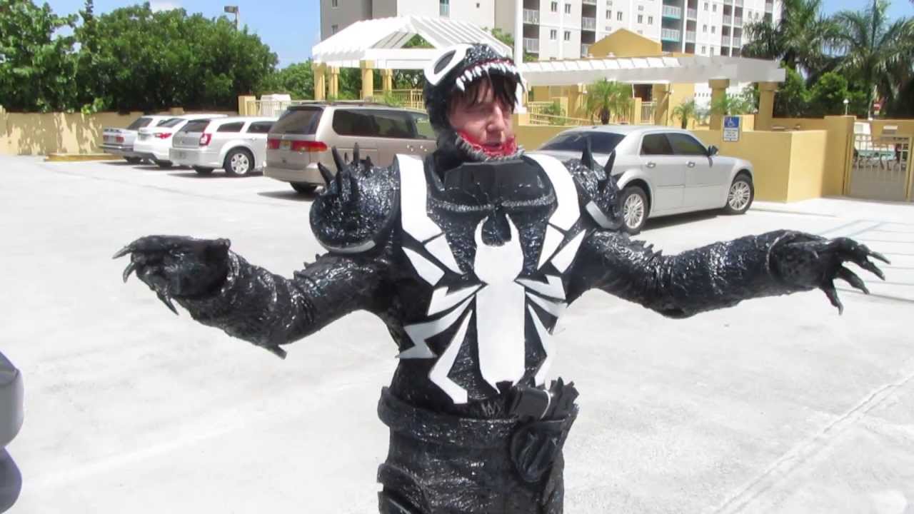 Flash Thompson Agent Venom Finished Costume Youtube Flash Thompson Agent Venom Finished Costume Youtube