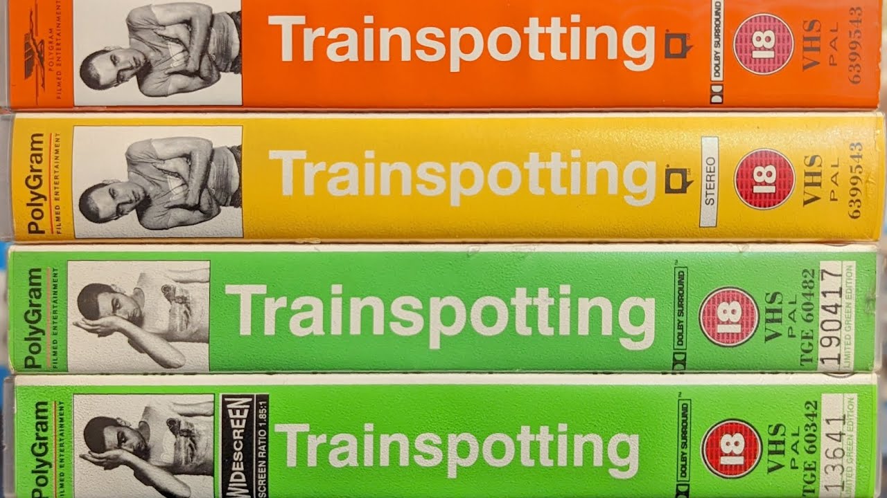 Trainspotting (1996) Collection on VHS Tape 📼💉 #90smovies - YouTube