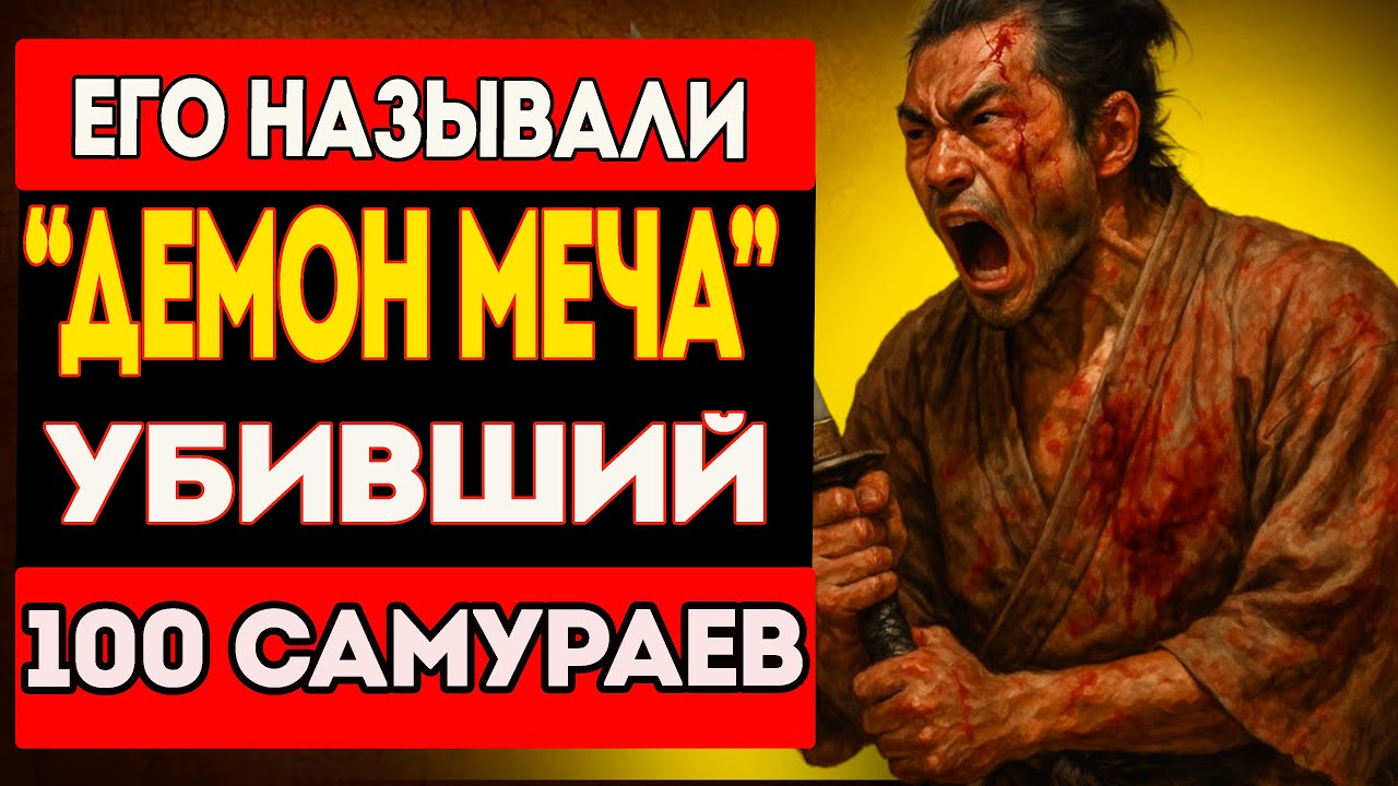 Вот Почему этот Воин, Держал в СТРАХЕ  Всю Японию! | Миямото Мусаси