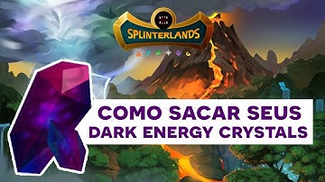 SPLINTERLANDS -  Como sacar seus Dark Energy Crystals (DEC)