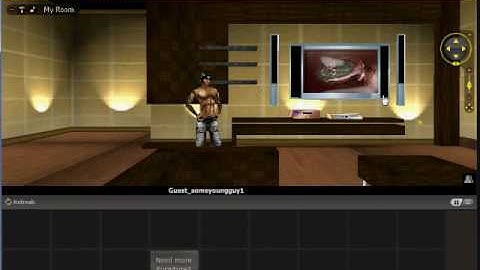 How to change your IMVU Default Room Tutorial 9