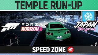 Forza Horizon 6  Temple Runup  Speed Zone  Festival Playlist Welcome To Japan  Winter