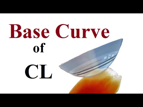 Base Curve of Contact Lens