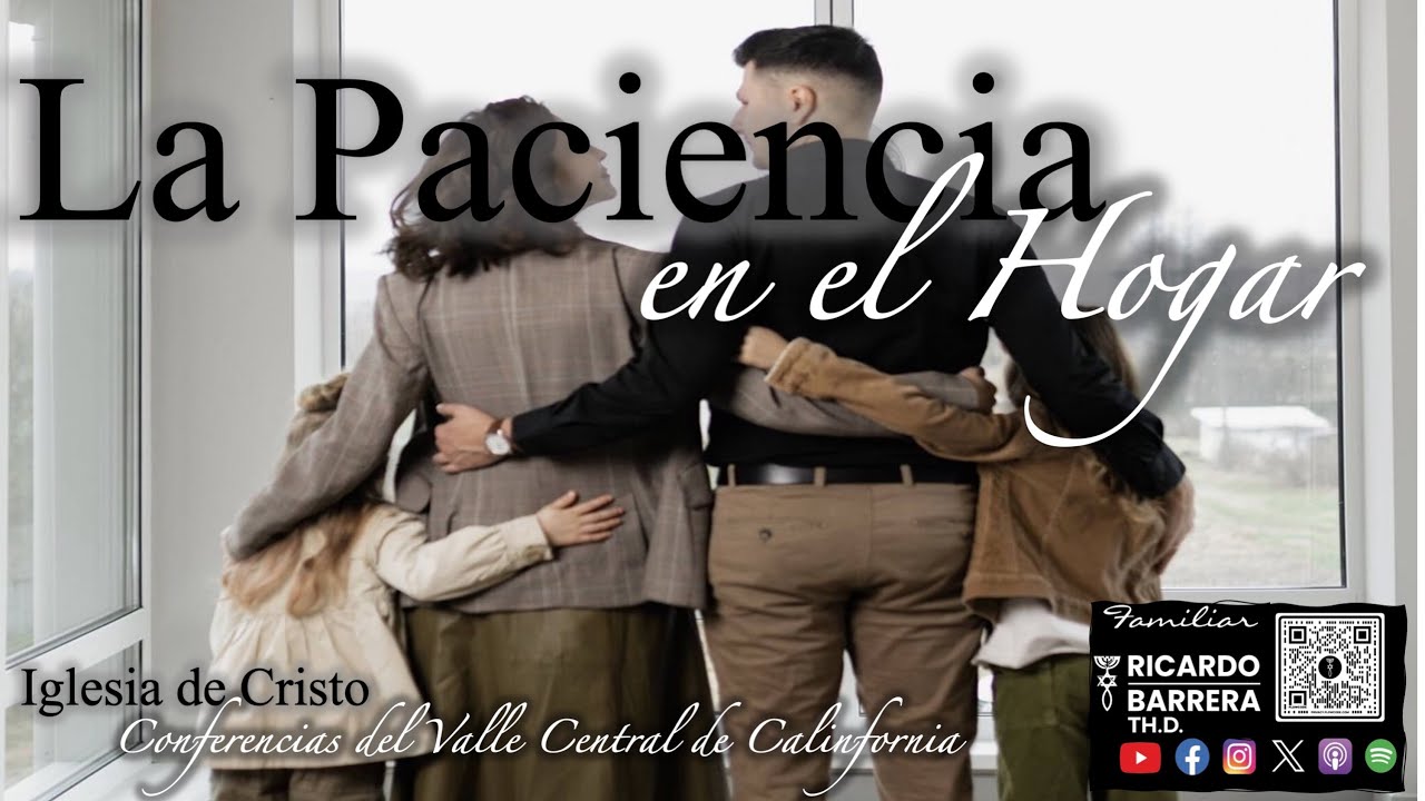 El Espíritu Santo y su fruto de paciencia en el Hogar - YouTube
