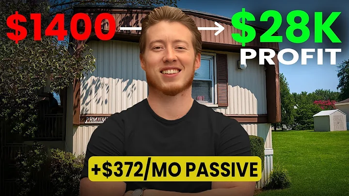 How I Made $28,000 Flipping a Mobile Home I Bought for $1,400 (Plus $372/mo Passive Income)