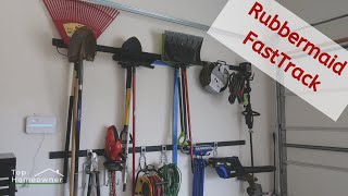 Rubbermaid FastTrack Garage Storage System, Review & How to
