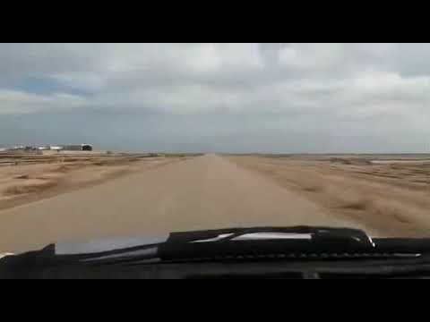 Video shows that wetlands are empty from water due to severe floods in all over Al-Ahwaz