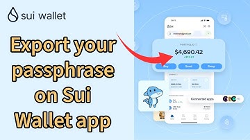 How to Export Your Passphrase on Sui Wallet App? 2024