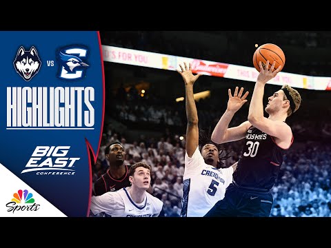 UConn vs. Creighton | COLLEGE BASKETBALL HIGHLIGHTS | 2/11/25