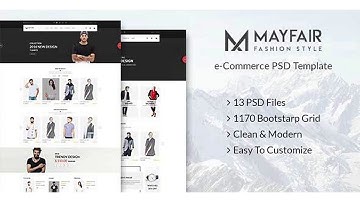 Mayfair - eCommerce PSD Template | Themeforest Website Templates and Themes