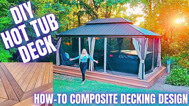 DIY Hot Tub Deck | How To Build Your Own Composite Floating Deck With A Design