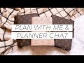 Planner Chat & Plan with Me | Hobonichi Cousin, LV GM, Stalogy B6 | bunnyplans