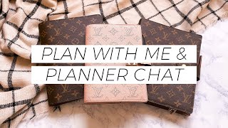 Planner Chat &amp; Plan with Me | Hobonichi Cousin, LV GM, Stalogy B6 | bunnyplans
