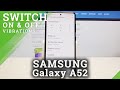 How to Change Vibration Settings on SAMSUNG Galaxy A52 Open Vibration Settings - YouTube How to Change Vibration Settings on SAMSUNG Galaxy A52 Open Vibration Settings - YouTube