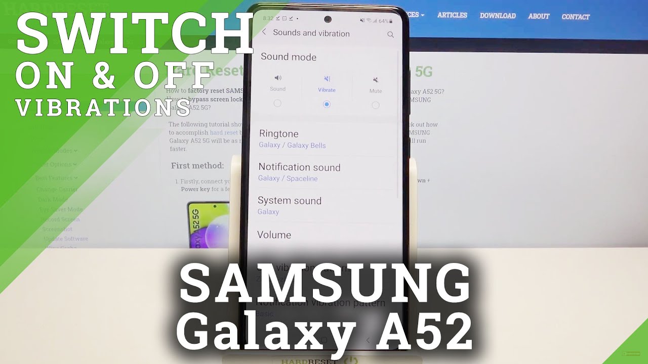 Samsung Galaxy A5 2017 Vibration Geht Nicht How to Change Vibration Settings on SAMSUNG Galaxy A52 – Open Vibration