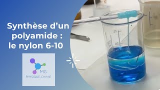 Synthèse Dun Polyamide Le Nylon 6-10