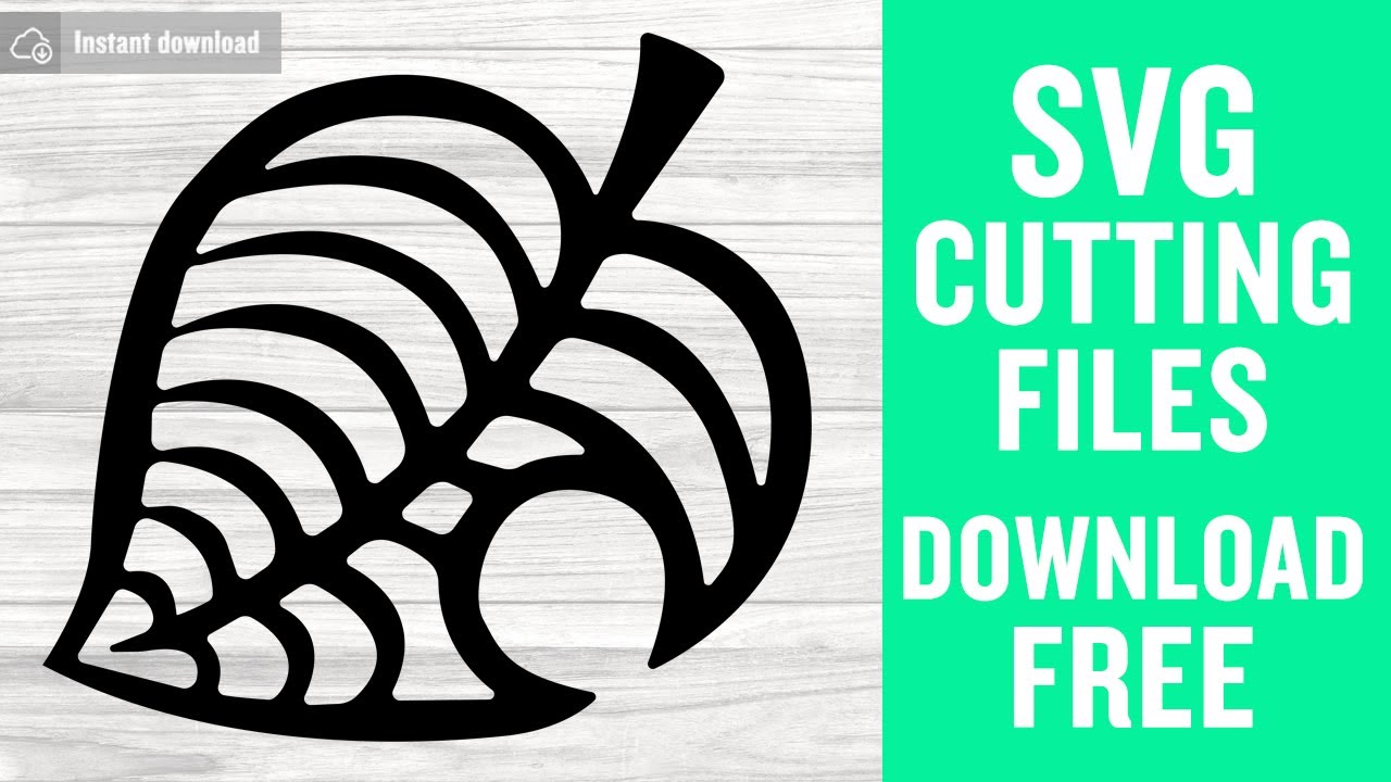 Download Crossing Animal Leaf Svg Free Cut Files For Cricut Silhouette Free Download Youtube