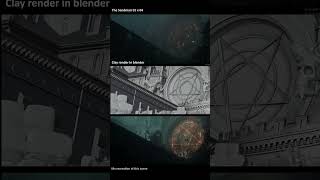 The Sandman Gates of hell recreation in blender
