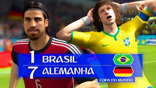 BRASIL 1 x 7 ALEMANHA NO FIFA 14 - JOGOS HISTÓRICOS screenshot 5