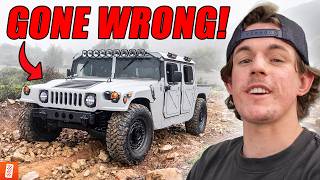 The HUMVEE we built has catastrophic failure