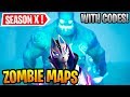 Best Season X Zombies Creative Mode Maps In Fortnite WITH CODES!