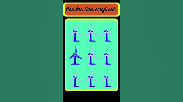 Find the Odd emoji out||Memory test challenge#shorts