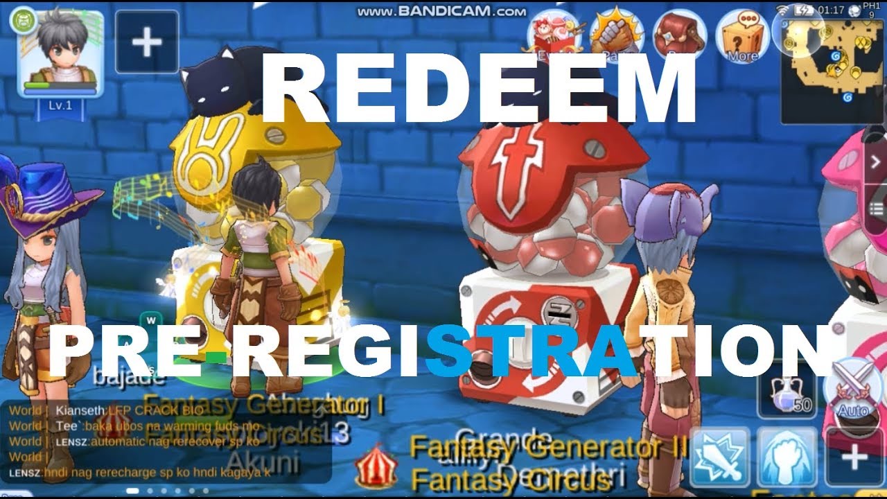 Ragnarok Eternal Love Mobile How To Redeem Pre Registration Reward And Growth Pack Saint Equipment Youtube