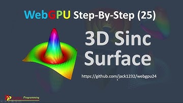 WebGPU (25): 3D Sinc Surface