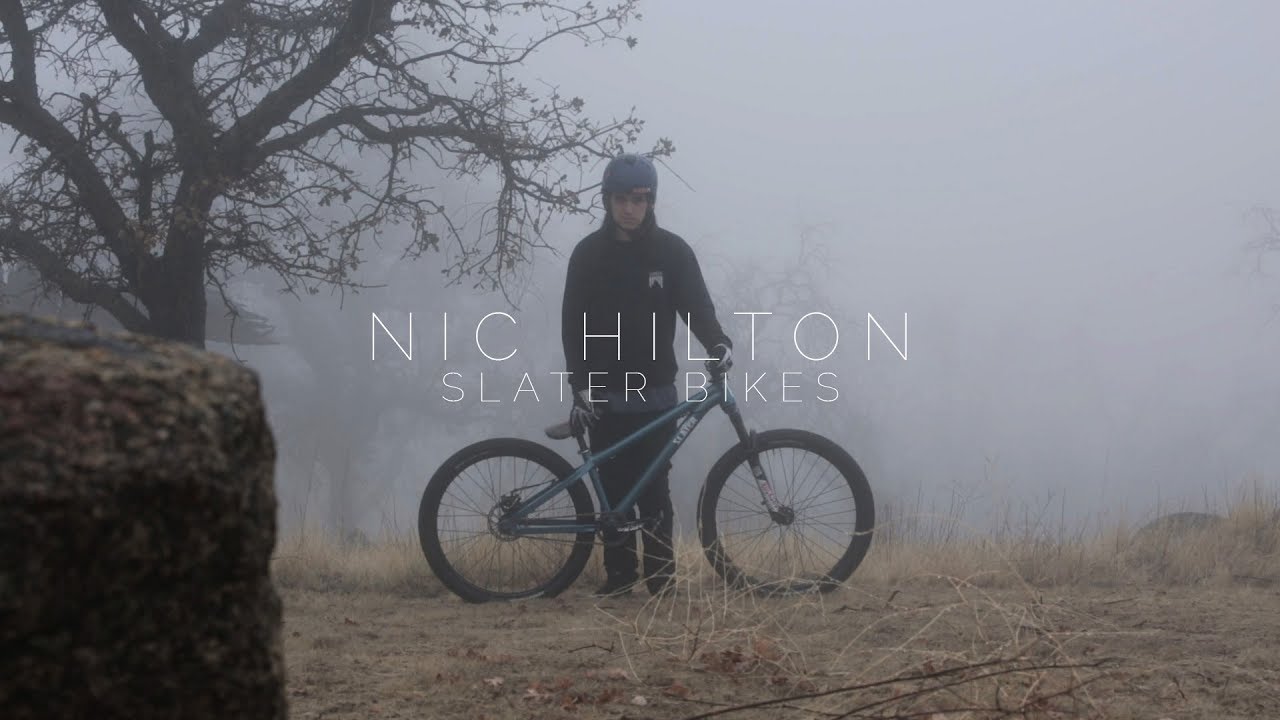 ONE Minute on Nic Hilton's SIGNATURE Slater Bikes Frame YouTube