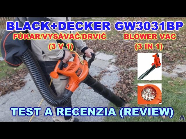 Black & Decker Bebl7000 3-in-1 Vacpack Leaf Blower/Vacuum/Mulcher, 12-Amp - Quantity 1