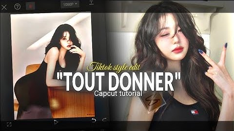 "TOUT DONNER" - KPOP TIKTOK TREND CAPCUT TUTORIAL | JANG WONYOUNG | IVE  | FYP | EXPLORE | TRENDING 