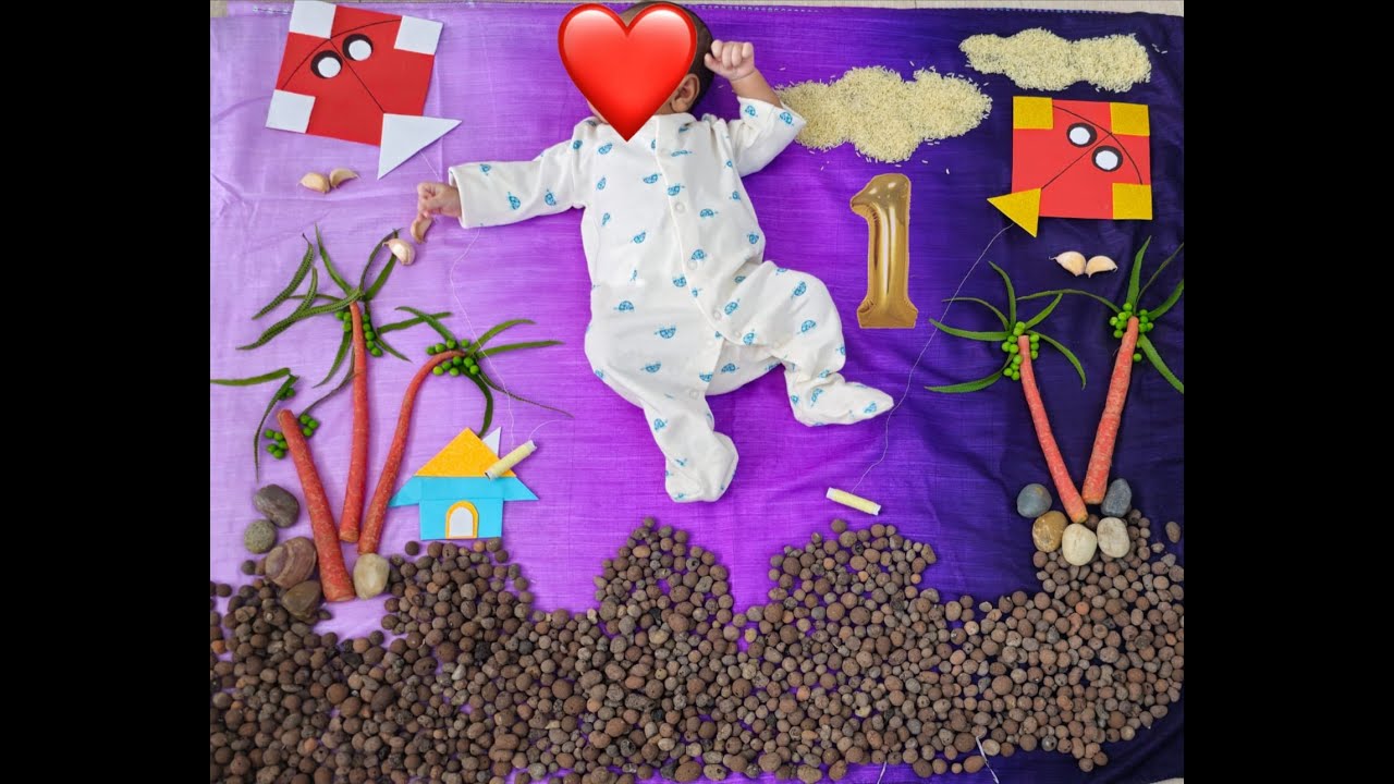 Makar Sankranti Baby Photoshoot at Home | Cute Newborn Festival Photoshoot | DIY Baby Shoot