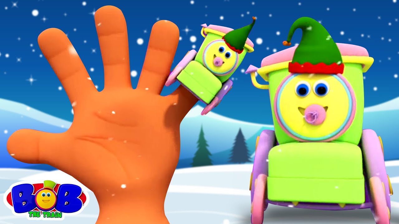 Elves Finger Family, Christmas Nursery Rhymes for Children by Bob the ...