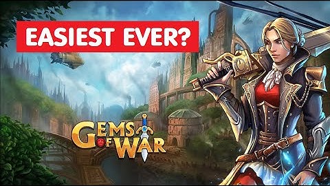 Gems of War Raid Boss! Crazy Easy?! Fast NO MYTHIC Best Team Strategy?