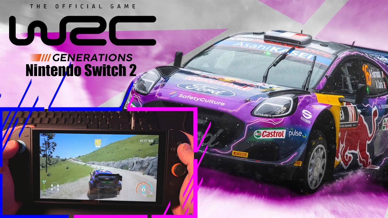 Nintendo Switch 2 WRC Generations gameplay