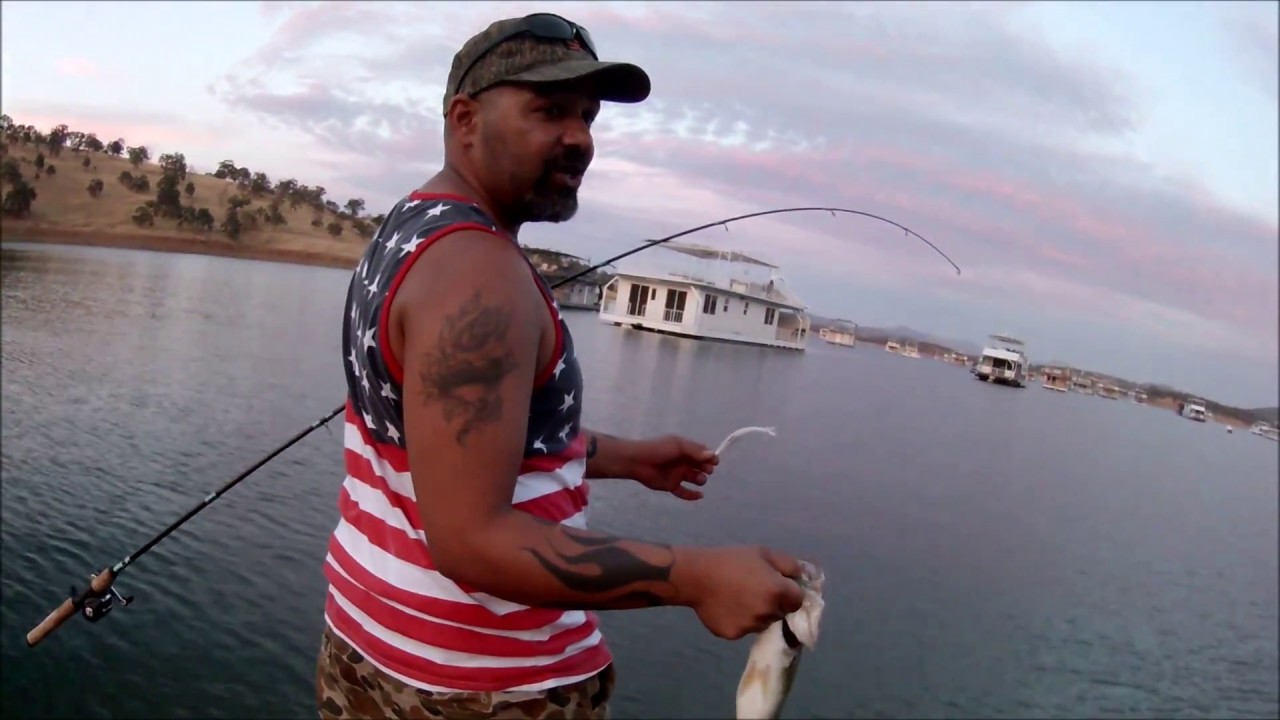 don pedro reservoir bass fishing, great catching big bass