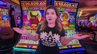 Ruby Plays the New Wolf Run Wild Moon Slots in Las Vegas!