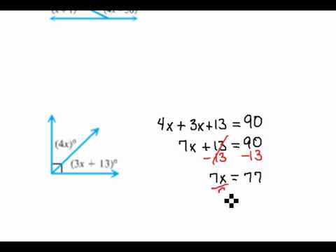 Solving problems with linear equations