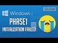 PHASE1 INITIALIZATION FAILED BSOD Fix in Windows 10/8/7 [2026 Tutorial]