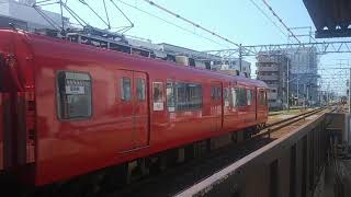 6006F×6047F　急行一宮行き　新安城駅発車！