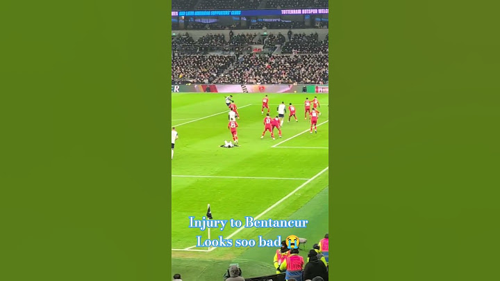 Rodrigo Bentancur suffers terrible injury 😔😭 #spurs
