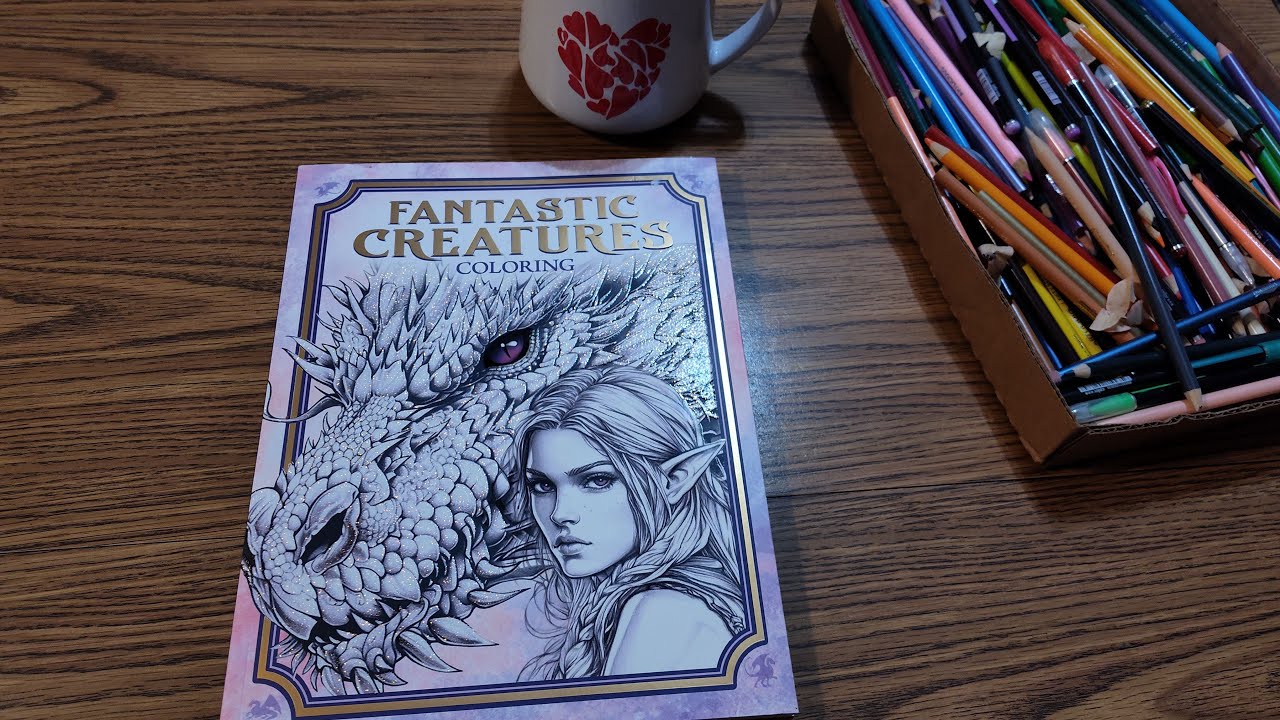 let's explore my new coloring book!