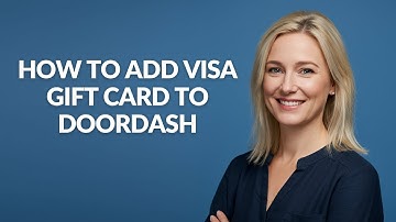 HOW TO ADD VISA GIFT CARD TO DOORDASH - Julia