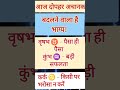 today afternoon life change #rashifal #astrovichar #gk #motivation