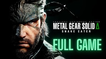 Metal Gear Solid Delta (FULL GAME) PS5 4K 60 FPS